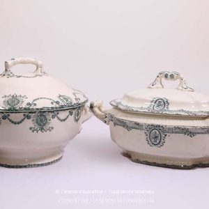 Paire de Soupières anciennes