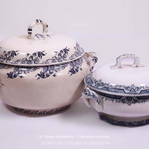 Lot de 2 soupières