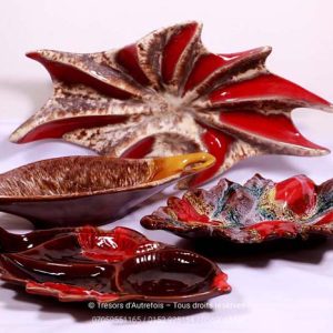 Lot de 4 plats