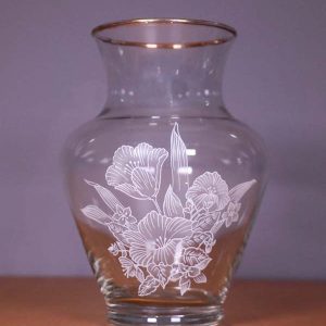 Vase en cristal
