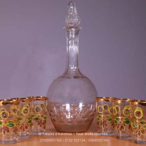 Service a carafe et verre
